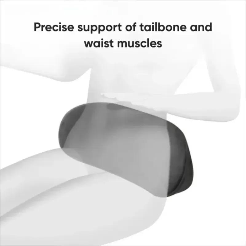 Lumbar Support Pillow for Car Memory Foam Lumbar Pillow for LOwer Back Pain Relief Back Cushio for Driving