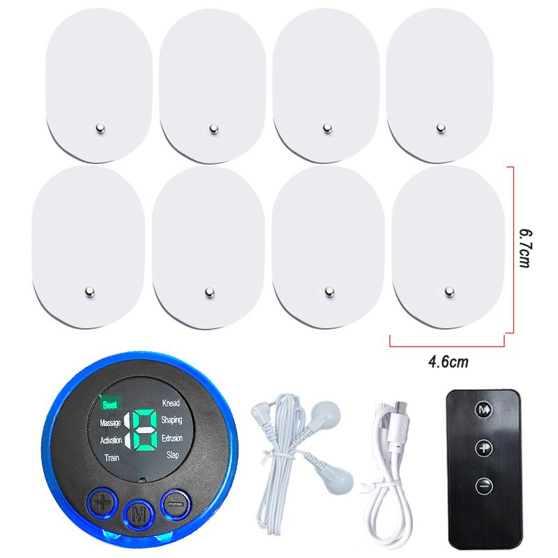 EMS Mini Massage Patch Convenient, Shoulder, Neck and Neck Massage Device - Home Electric Meridian Pulse USB Charging