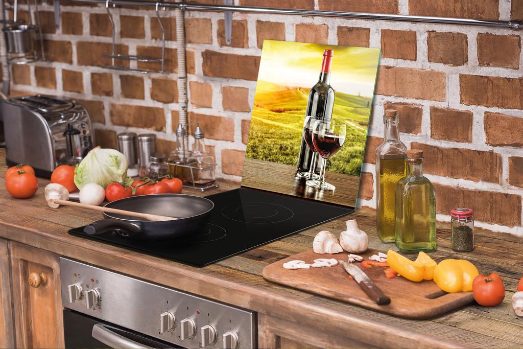 SZKLANA DESKA DO KROJENIA 45x52 WINO