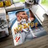 Star Player Kylian Mbappé Area Rug Design for Living Rooms Decorate room Entryway Bedrooms Antislip Carpet Decorate Offices Wedding Party Gift
