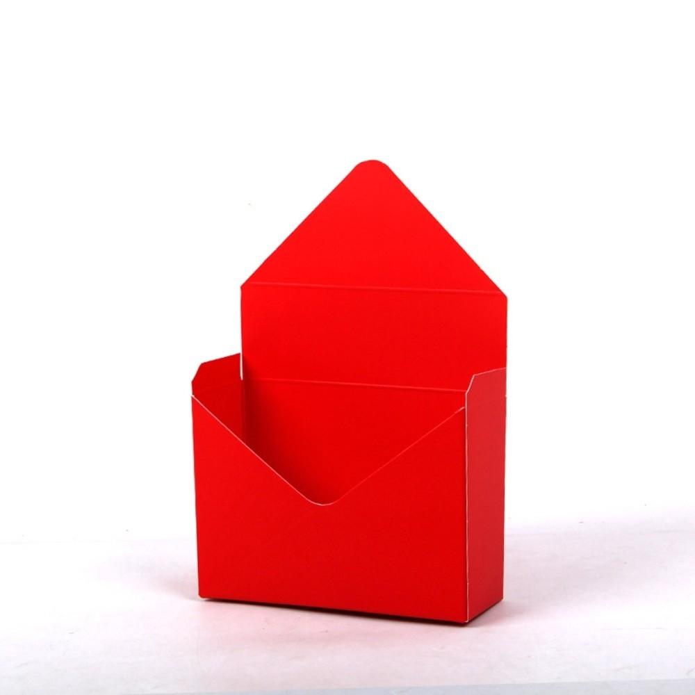 New Folding Valentine Envelope Boxes Empty Stripes Flower Bouquet Package DIY Flower Bouquet Paper Boxes Valentine's Day