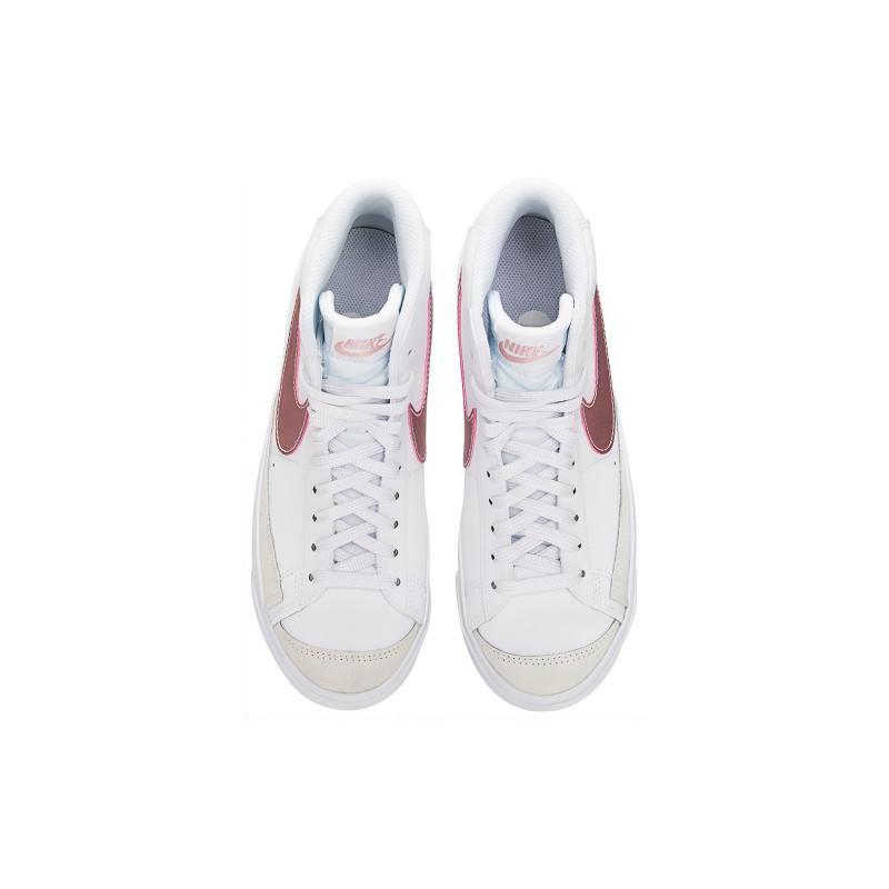 Nike Кроссовки Blazer Mid 77 GS Белые Розовый Глазурь DA4086-105