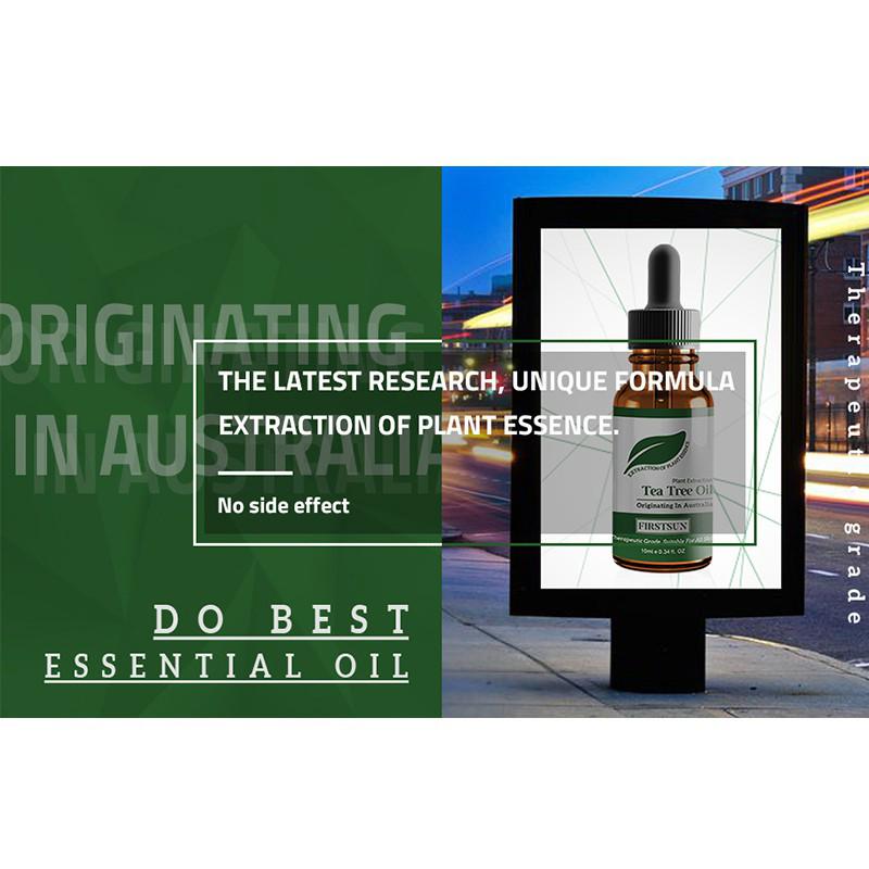 Эфирное масло чайного дерева, питающее кожу, сужает поры, контролирует масло, средство для ухода за кожей