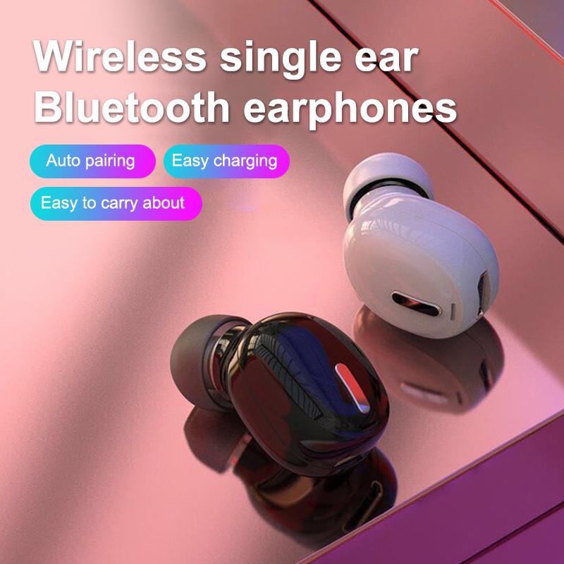 Мини Беспроводной Bluetooth-совместимый 5.0 Наушник Вкладыш Спортивный С Микрофоном Гарнитура Handsfree Для Huawei Все Телефоны Наушники