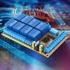 Relay Module IO25E08 Multifunctional 8 Channel Self Locking Interlock Power Conditioner 5v 12v 24V(12V )