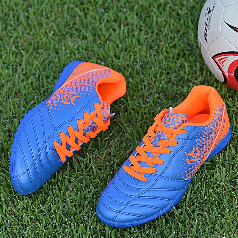 Unisex Great Middle School Children's Football Shoes Broken Nails Lightweight Artificial Lawn Sports Training Football Boots
