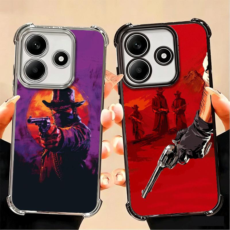 Покрытие Red Dead R-Redemption Чехол для телефона Для Xiaomi Poco X5 X6 X7 X8 Pro Max F8 Ultra F7 M8 M7 M5S Redmi 15C 15 14C 13C 13 X3 12