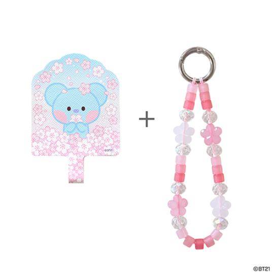 BT21 Держатель для телефона Minini Cherry Blossom ver.