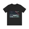 VOL 480 ES Graphic Print Tee Shirt Short Sleeve Crewneck Retro Car Art Gift NEW