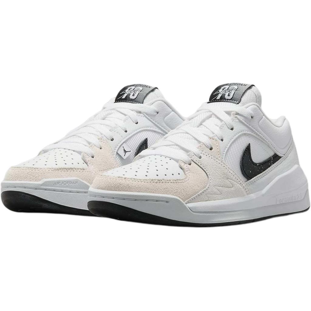 Air Jordan Stadium 90 GS White Wolf Grey Black Kids Sneakers Cool-Grey DX4399-112