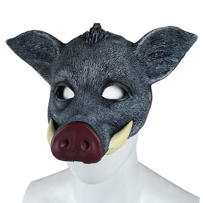 Маски для Хэллоуина, кошки, Джокера, Хэллоуина, карнавала, взрослых, карнавальный костюм, мягкая пенопластовая маска животного, дикого кабана, свиньи