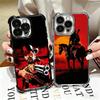 Позолоченный чехол для телефона Red Dead R-Redemption для iPhone 16 17 Pro Max Air 16E 14 15 Plus 12 13 Mini, противоударный чехол с подушкой безопасности
