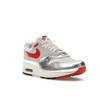 Nike Air Max 1 Premium SE Hot Sauce Men Sneakers Silver White Chile-Red HF7746-100