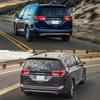 2 шт. Для Chrysler & Pacifica Voyager 2017-2023 Светоотражатели бампера Функция задних габаритов, стоп-сигналов и задних противотуманных фар Re