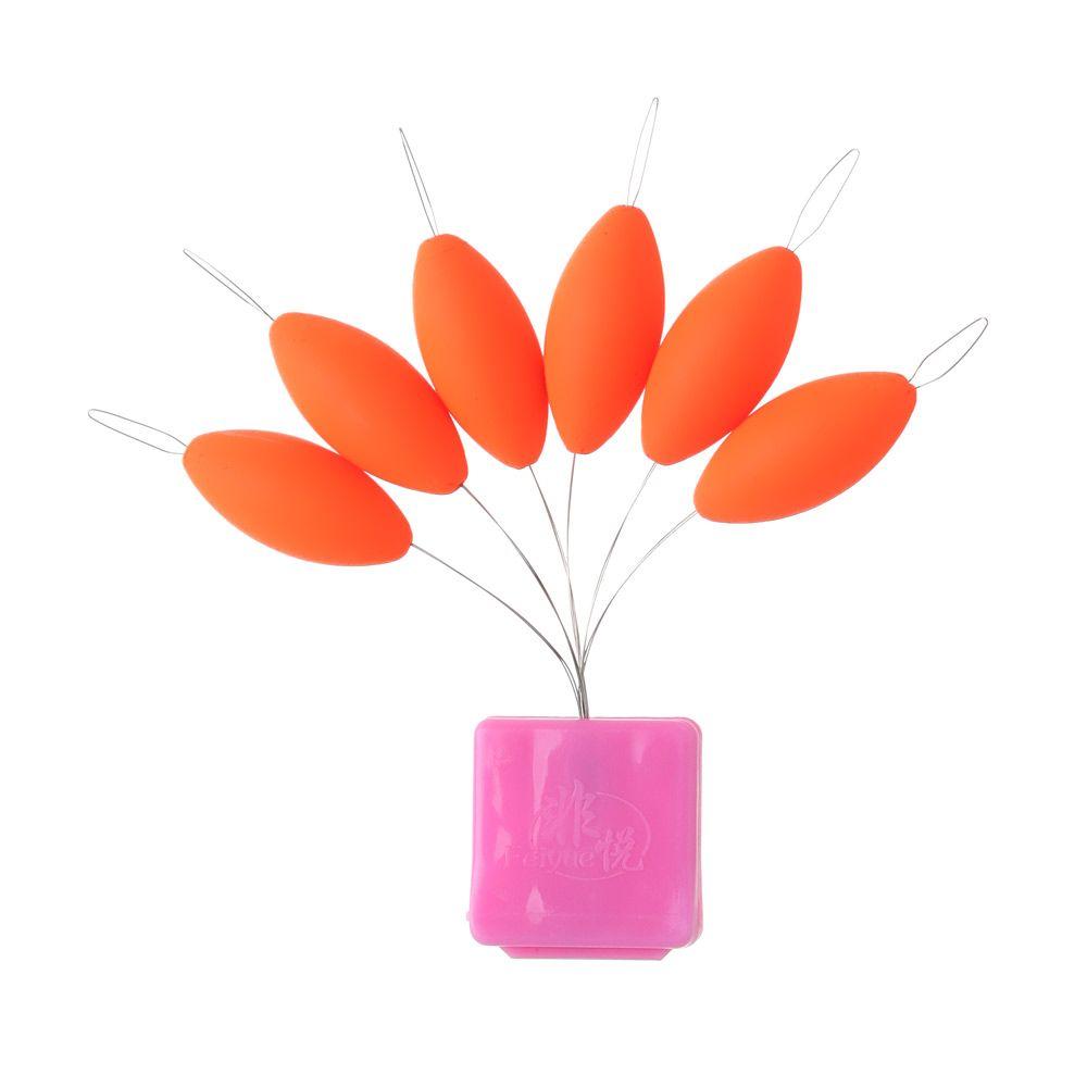 Fluorescent Color Line Group Fishing Tackle Fishing Float Seven Floats Fishing Accessory