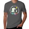 In a world where you can be anything be kind elephant cute cat and balloon kindness gifts autism awareness month T-Shirt