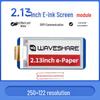 Модуль E-Paper дисплея MicroSnow 2.13" для Arduino и Raspberry Pi 4B