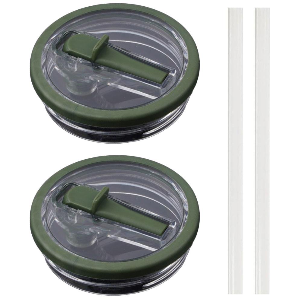 2 шт. 40 унций сменные крышки для стаканов с трубочкой, устойчивые к проливам, брызгам, многоразовые крышки для стаканов, герметичные для бутылок объемом 40 унций