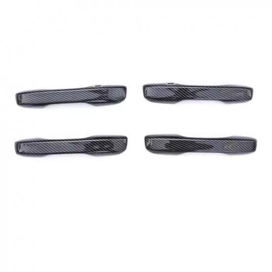 Carbon Fiber Exterior Car Door Handles Trim For Honda Accord -2025