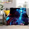 3D Vinyl Record Music DJ Screen Tape Soft Blankets,Keep Warm Throw Blanket Comfortable Blanket for Picnic Beds Sofa Home Bedroom