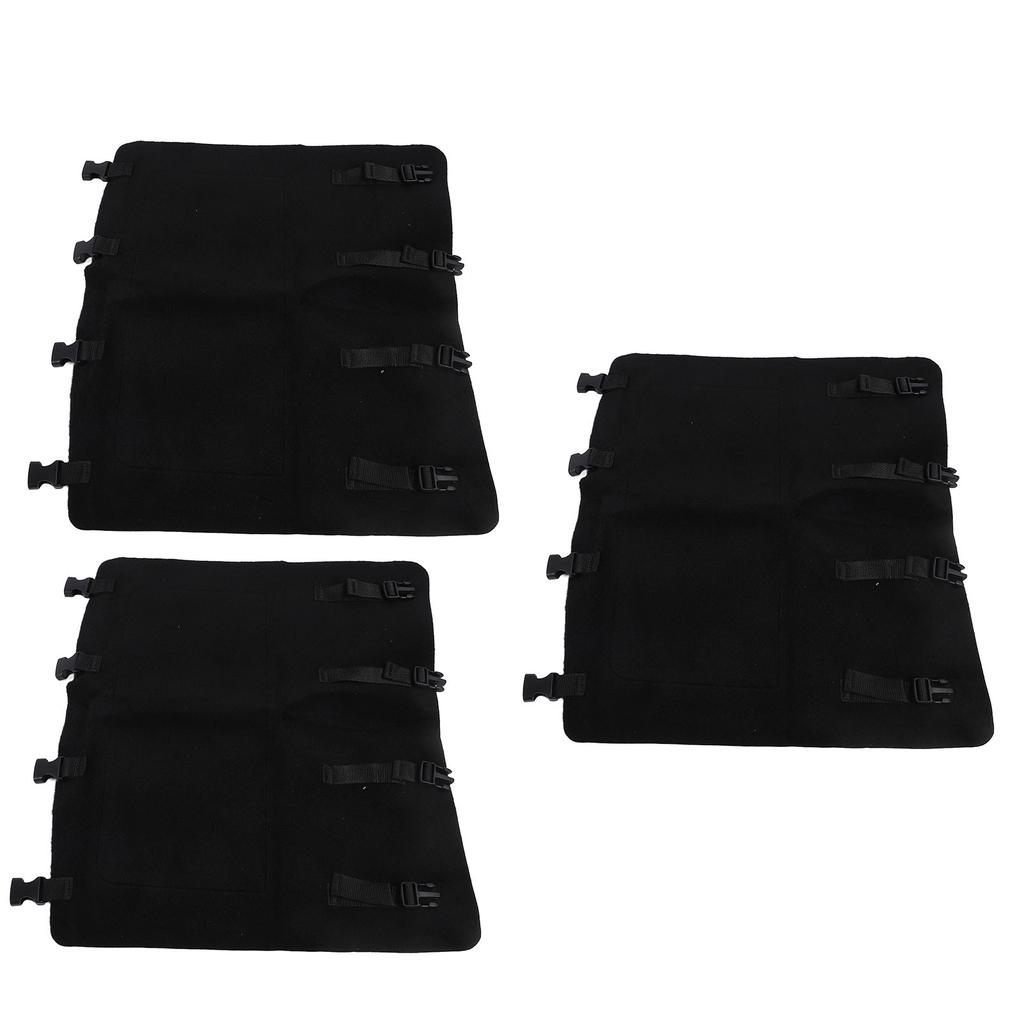 3 шт. чехлы для ступеней для автофургона 22 X 20 дюймов, черные коврики для ступеней для автофургона, ручные электрические 