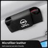 Car Sun Visor Sunglasses Case Glasses Organizers Box For Opel Corsa Astra Insignia Vectra Zafira Meriva Mokka Grandland Vivaro Pv9
