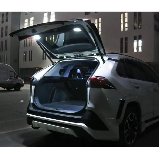 Для Toyota Rav4   5-й светодиодный задний фонарь автомобиля, фонарь багажника, лампа задней двери, фонарь для чемодана