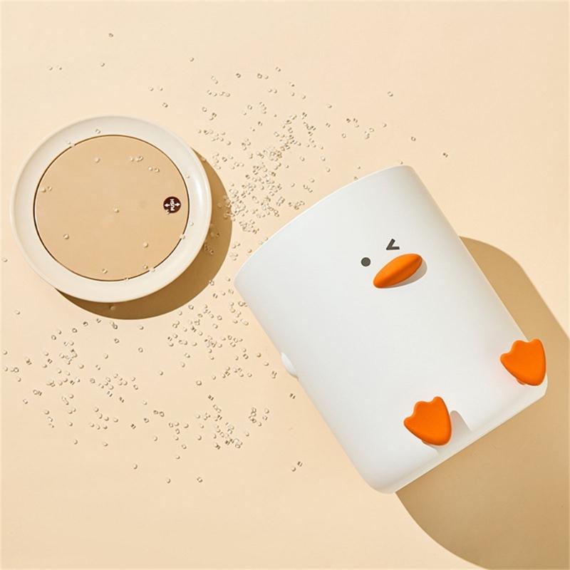 Creative Duck Theme Waste Bin Space Saving Home Decors For Small Space Kitchen Bathroom Use Trash Can for Office