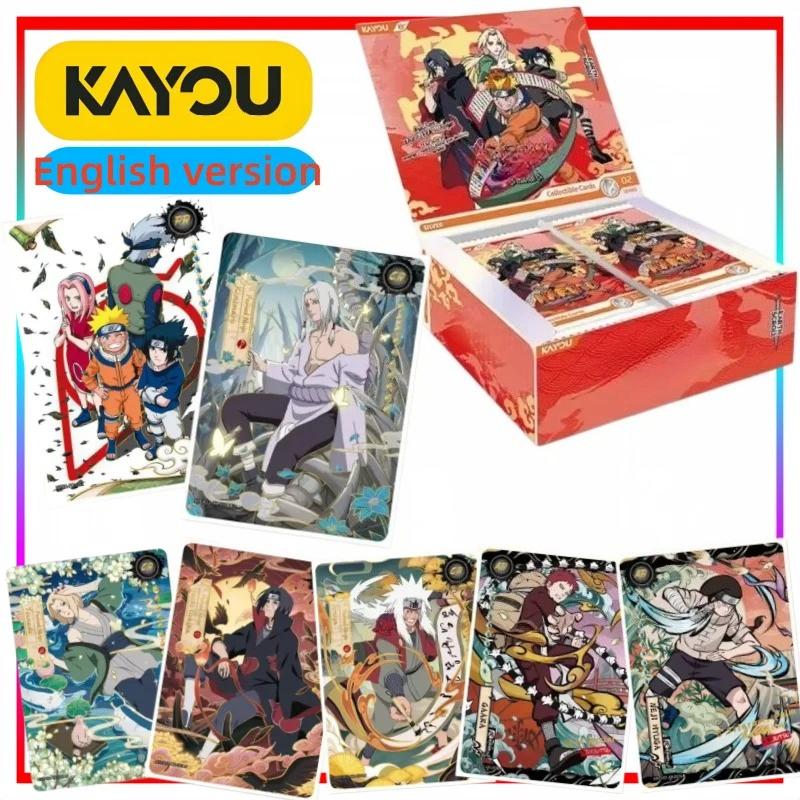 Uchiha Sasuke English Edition Collectible Cards Ninth Series Soldier Chapter Cards Haruno Sakura Desktop Game Trendy Toys