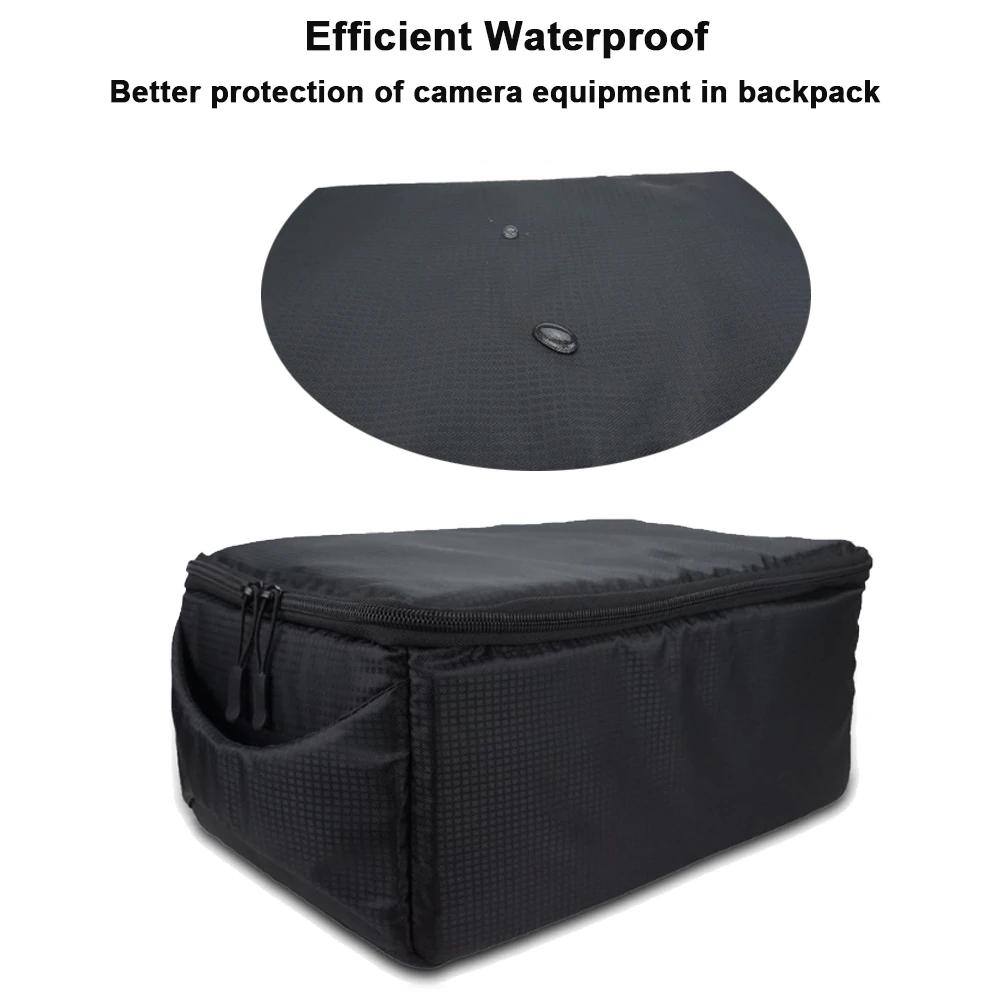 Shockproof DSLR Camera Bag Waterproof Liner Bag Portable Projector Lens Bag Super Thick Photography Bag Drop-proof Liner Bag