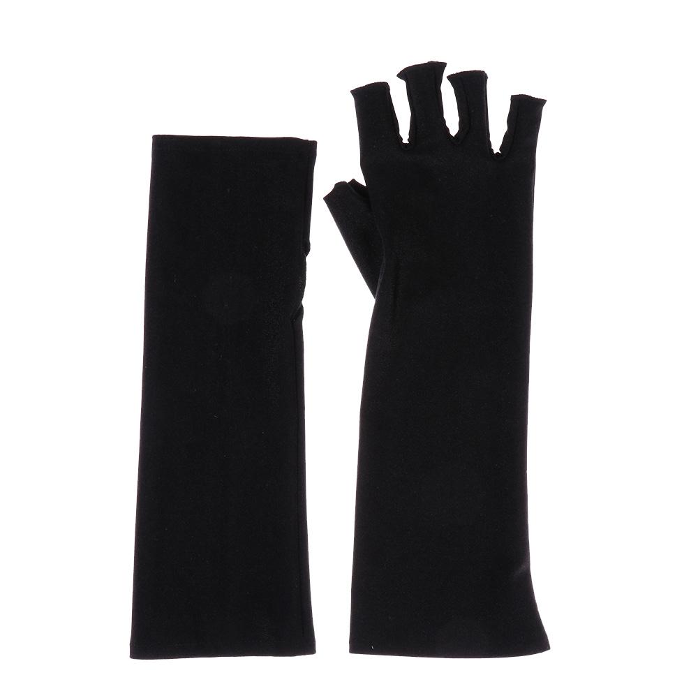 Driving Accessories Arm Cool Sunscreen Protection Fingerless Long Gloves Half Finger Sleeves