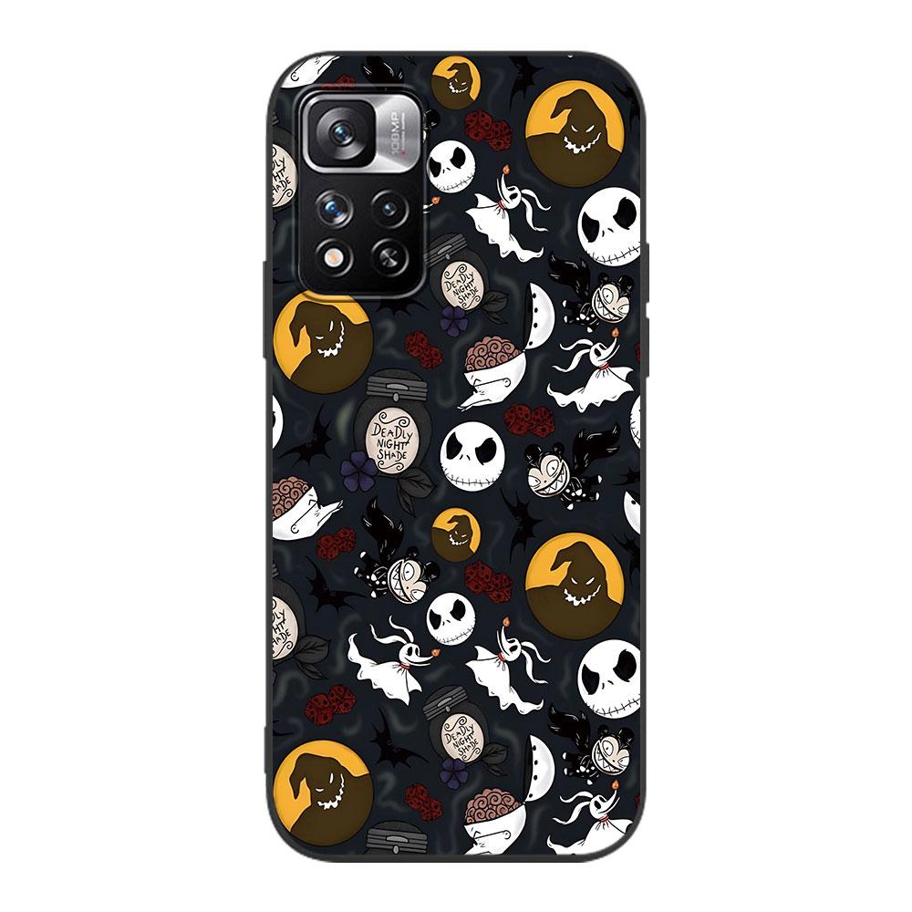 Милый чехол Hallowmas для Xiaomi Redmi Note 11 10S 8T 10 12 Pro Plus 11T 8 9 11E 11S 5 Pro 9S 7 Мягкий черный чехол для телефона TPU