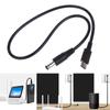 USB C To DC5.5x2.1mm Power Cable Support 5V3A USB C Male To DC5521 Male Charging Cord For Routers Cameras