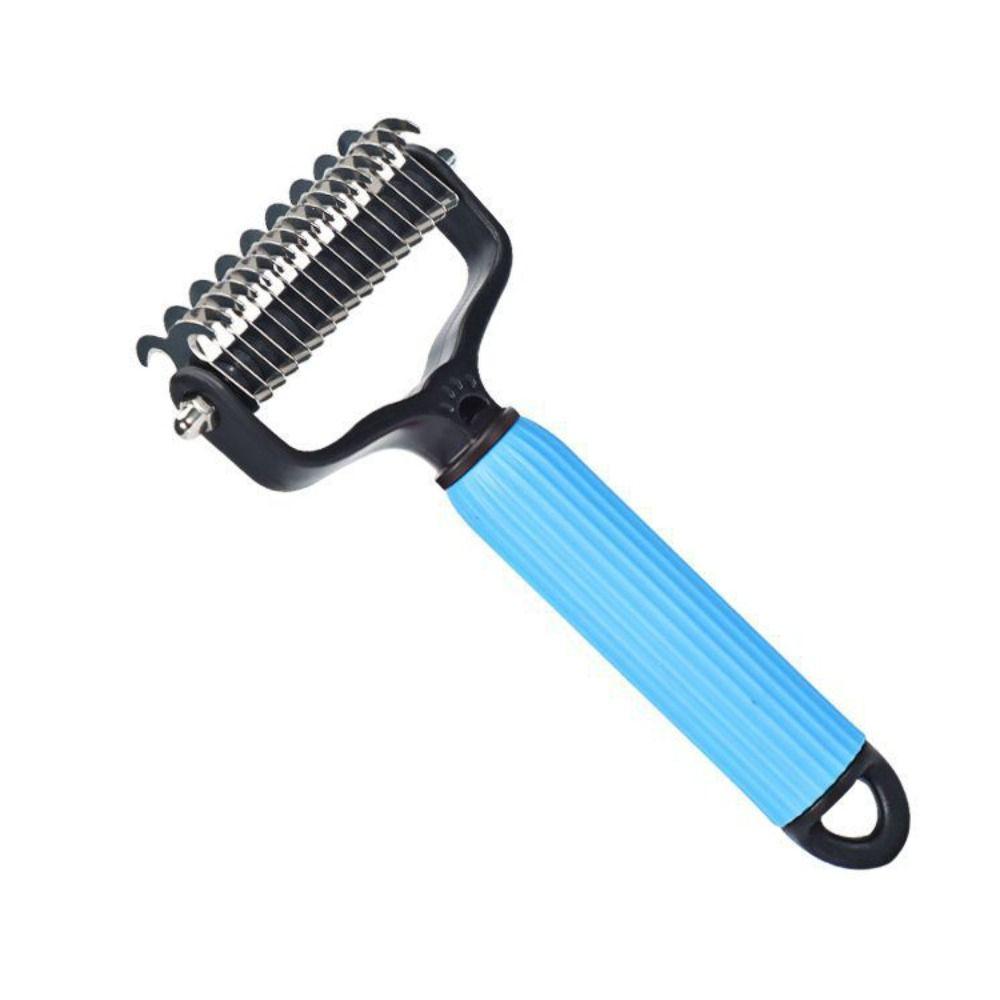 Remove Tangles Hair Grooming Tool Double-sided Puppy Hair Shedding Comb Practical Pet Supplies Cat