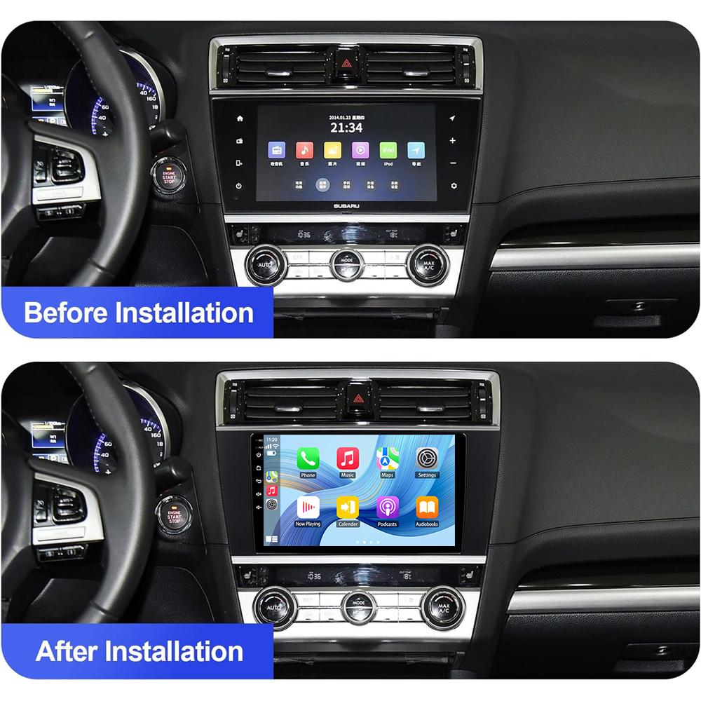 Android Auto Car Radio Navigation GPS Carplay для Subaru Outback Legacy 2015 2016 2017 2018 Автомобильный мультимедийный проигрыватель DSP