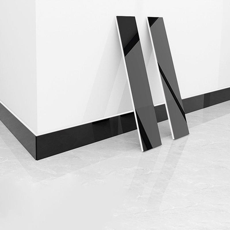 1 шт. ПВХ Водонепроницаемые обои Самоклеящиеся стеновые панели Сделай сам Домашний декор Плинтус Имитация мраморной линии Наклейка Сильный клей