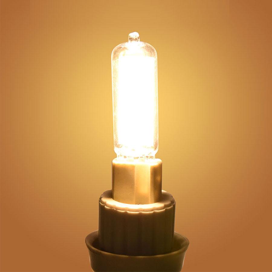 1/5/10 шт. Светодиодная лампа G9 7 Вт 9 Вт 10 Вт 220 В, светодиодная стеклянная лампа COB, угол луча 360 градусов, заменяет галогенные люстры, высокая яркость