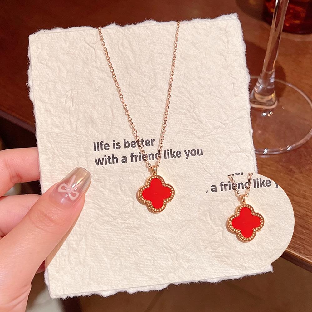 Elegant Micro-Inlaid Diamond Cross Necklace: Fresh Design for Women