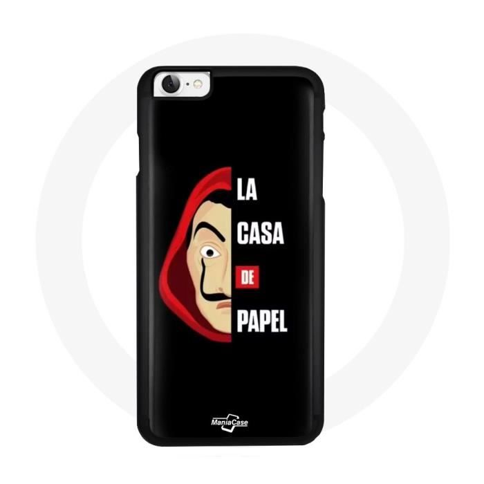 Coque iphone 4 Masque La casa de papel