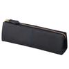 Pen Case Pencil Case Leather Triangular Design Color X [Diablo] Men's [KA-517] (Black Blue)