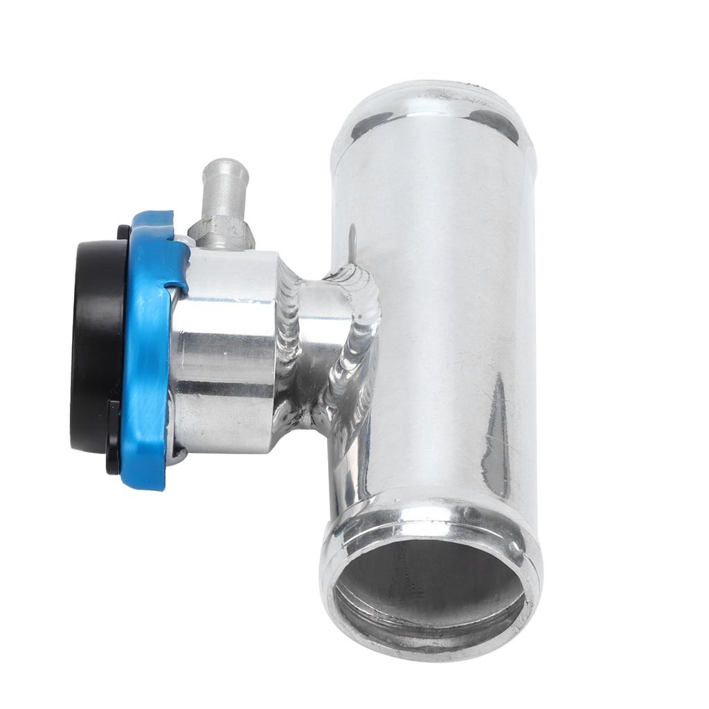 38мм 1,5 дюйма Врезной патрубок радиатора Алюминиевый с датчиком температуры для двигателя