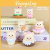 Butter Cute Bear Donut Burger Swing Food Series Model Ornament Set Desktop Decor