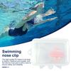 Зажим для носа для плавания Мягкие силиконовые зажимы для носа Предотвращают попадание воды Защита носа для водных видов спорта