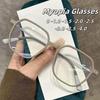 New Retro Frosted Frame Myopia Glasses Fashion Square Frame Anti Blue Light Glasses Optical Prescription Eyeglasses 0 To -4.0