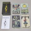 10.3*6cm Borderless Design Tarot 78 Cards with Guidebook for Beginners