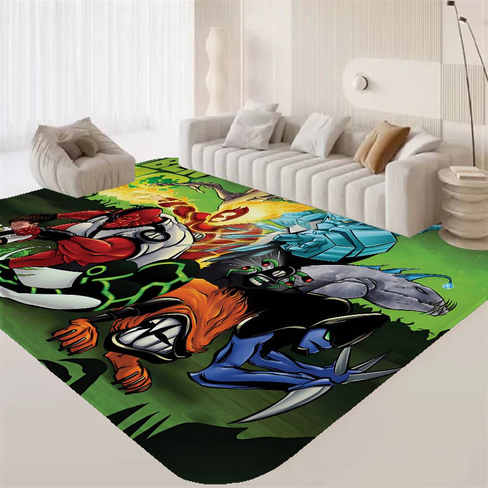Мультяшный коврик для двери B-Ben 10, коврик для спальни и гостиной в скандинавском стиле, домашний балкон, противоскользящая альфомбра