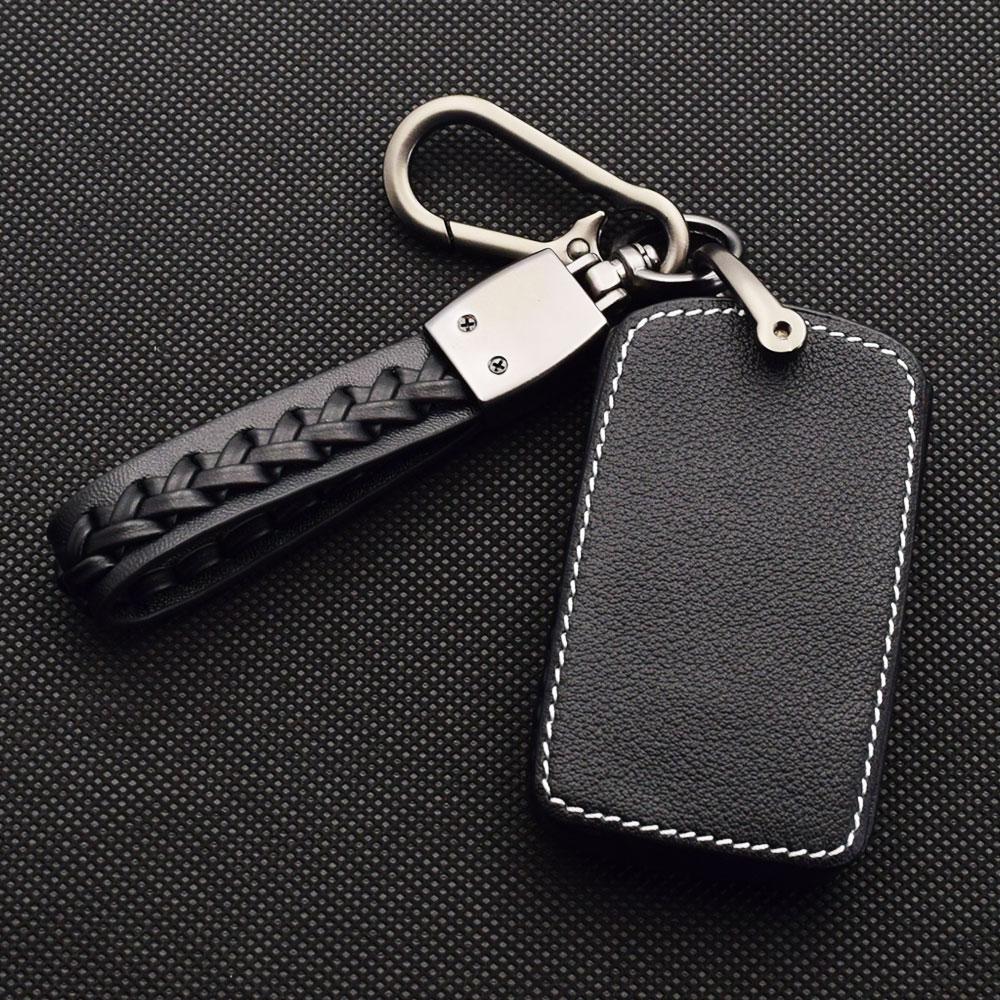 Кожаный чехол для ключей от машины, защитная крышка, держатель для ключей, аксессуары для Mazda 3 6 Sedan CX-30 CX-5 CX-9 MX-5 CX5 CX-7 CX7 CX9 MX5 MIATA