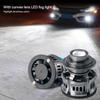 1PC 12V H7 H11 H8 H9 9006 HB4 Car Lens Headlight 2500LM Led Fog Light Bulb Multicolor Turbo Fog Light Car Lights  Accessories