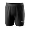 Mizuno Solid Color Quick-Dry Breathable Double-Layer Lined Swimming Sports Fitness Running Anti-Embarrassment Sun Protection Beach Shorts N2CB3127-09