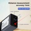 Лазерный дальномер многофункциональный портативный измерительный прибор металлический корпус мини размер дальномер измерение